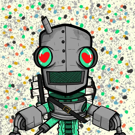Elemental #587, a Steel Robot, by Hamm