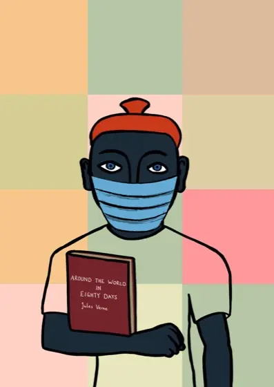 Hashmask #5567, named bullish seller
